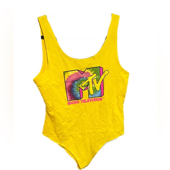 Large MTV Retro Bodysuit Tank - Picture 2 of 4